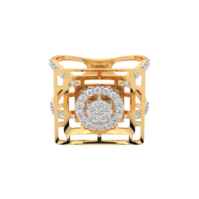 Ellie Round Diamond Engagement Ring